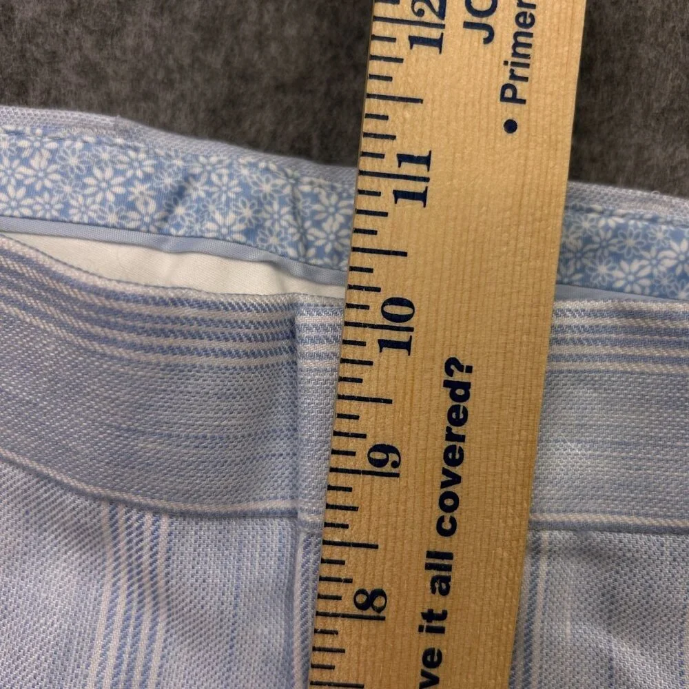 Murano Baird McNutt Alex Slim Fit Linen Pants Men's Size 29 X 30 Light Blue NWT